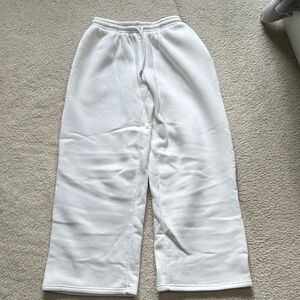 Edikted Soft White Lounge Pants